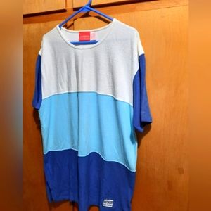 LIZ & CO size large 100% soft cotton summer top coverup